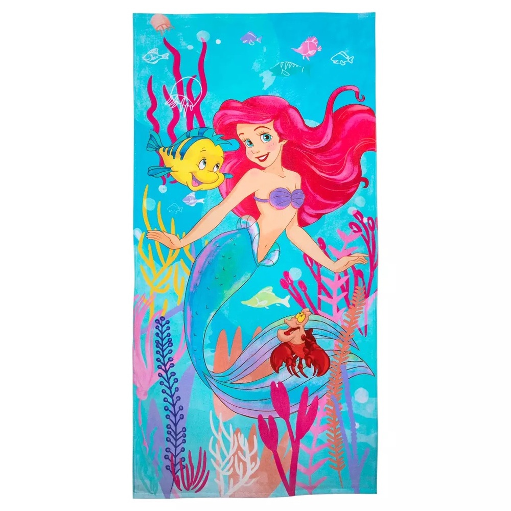 Ariel Beach Towel NEW with tag